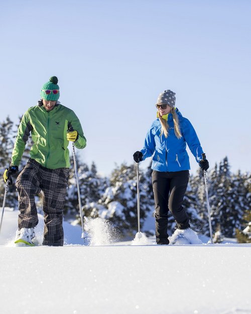 Snowshoe hiking on Alpe di Rodengo and Alpe di Luson Snowshoe hiking on Alpe di Rodengo and Alpe di Luson