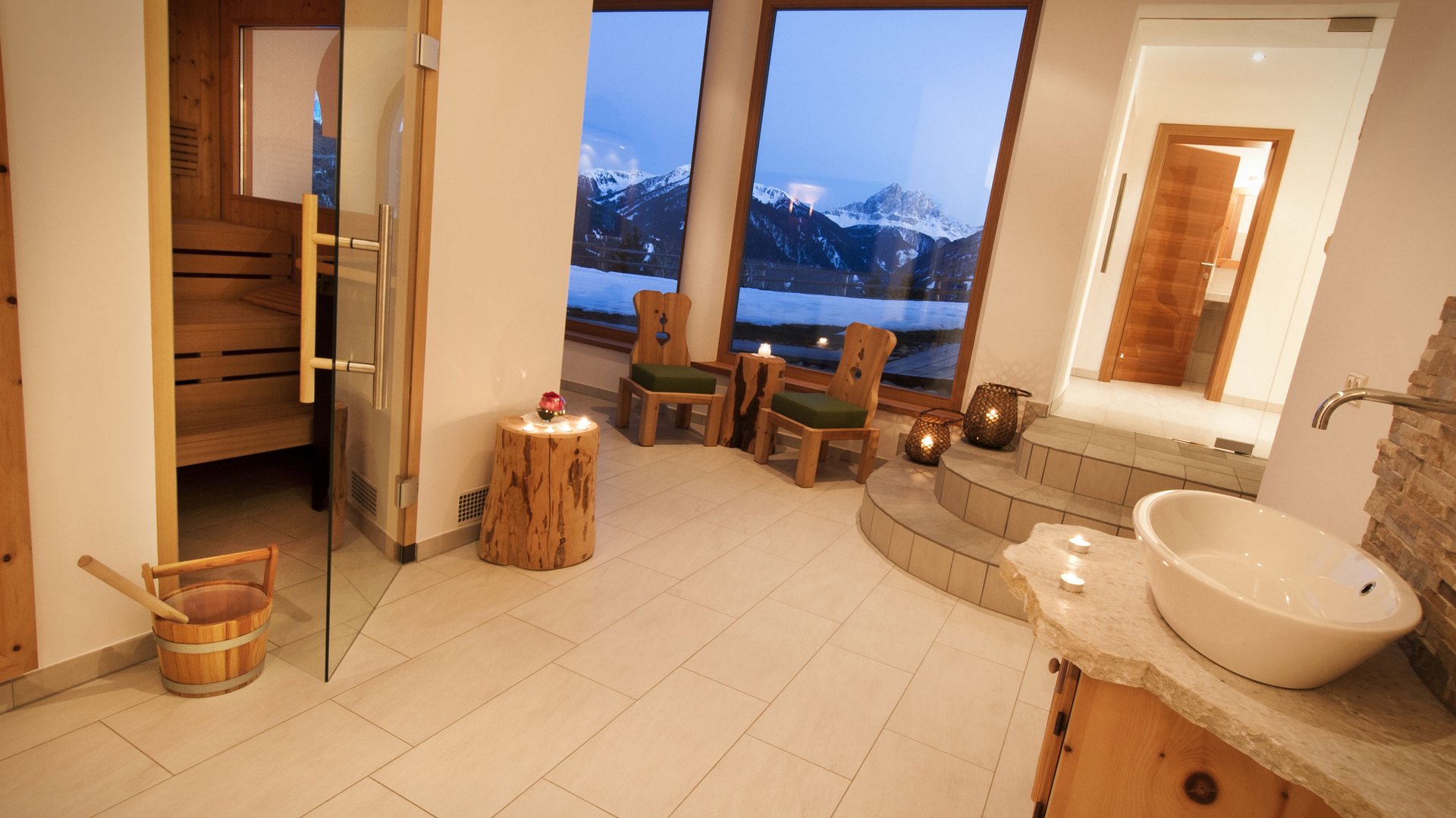 Wellness in Lüsen: in und mit der Natur